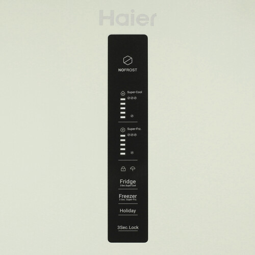 Купить Холодильник с морозильником   Haier CEF538CCG бежевый  9291526. Характеристики, отзывы и цены в Донецке