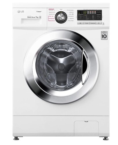 Купить Стиральная машина LG F1296HDS3 белый  1613309. Характеристики, отзывы и цены в Донецке