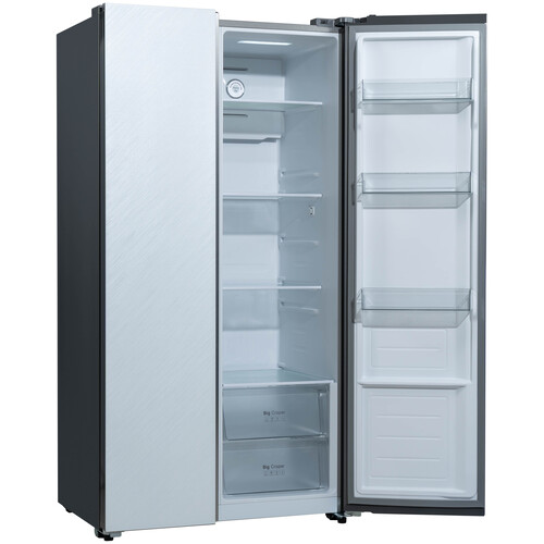 Купить Холодильник Side by Side   Бирюса SBS 541 TWG серый  9173437. Характеристики, отзывы и цены в Донецке