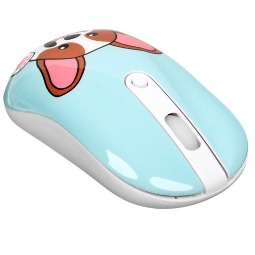 Купить Мышь беспроводная DEXP WM-311WU Happy dog  голубой  5404133. Характеристики, отзывы и цены в Донецке