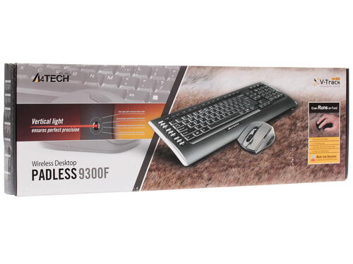 Купить Клавиатура+мышь беспроводная   A4Tech 9300F черный  0137806. Характеристики, отзывы и цены в Донецке