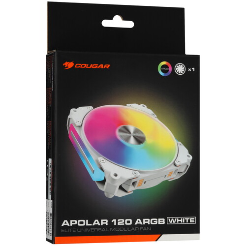 Купить Вентилятор Cougar APOLAR 120 ARGB  5454616. Характеристики, отзывы и цены в Донецке