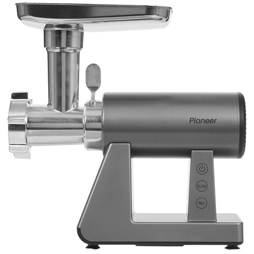 Купить Мясорубка электрическая Pioneer MG200 серый  9226625. Характеристики, отзывы и цены в Донецке