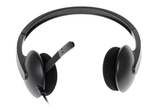 Купить Проводные наушники Logitech H340 черный  1070042. Характеристики, отзывы и цены в Донецке