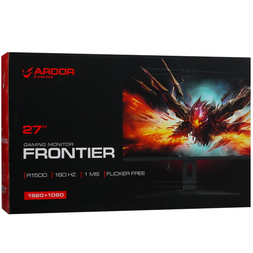 Купить 27" Монитор ARDOR GAMING FRONTIER AF27H3 черный  9146610. Характеристики, отзывы и цены в Донецке