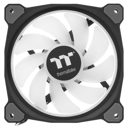 Купить Комплект вентиляторов Thermaltake Riing Duo 12 RGB Radiator Fan TT Premium Edition [CL-F073-PL12SW-A]  1330940. Характеристики, отзывы и цены в Донецке