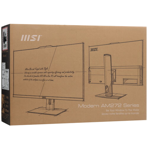 Купить 27" Моноблок MSI Modern AM272P 12M-484XRU  5489365. Характеристики, отзывы и цены в Донецке