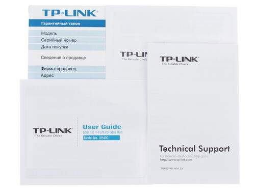 Купить USB-разветвитель TP-Link UH400  1051630. Характеристики, отзывы и цены в Донецке
