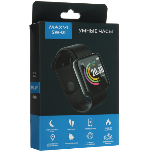 Купить Смарт-часы Maxvi SW-01  9098870. Характеристики, отзывы и цены в Донецке