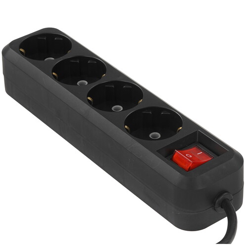 Купить Удлинитель TDM ELECTRIC Народный SQ1303-1128 черный  9277226. Характеристики, отзывы и цены в Донецке