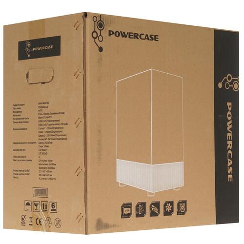 Купить Корпус PowerCase Vision Micro M2  9232812. Характеристики, отзывы и цены в Донецке