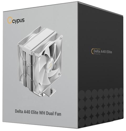 Купить Кулер для процессора Ocypus Delta A40 Elite Dual Fan  5637604. Характеристики, отзывы и цены в Донецке