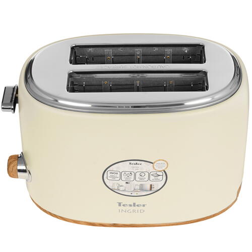 Купить Тостер TESLER TT-240 бежевый  9057395. Характеристики, отзывы и цены в Донецке