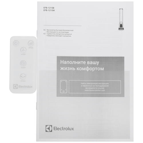 Купить Вентилятор Electrolux EFB-1215w  белый  9076981. Характеристики, отзывы и цены в Донецке