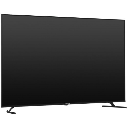 Купить 65" (164 см) LED-телевизор Harper 65U770TS черный  5459332. Характеристики, отзывы и цены в Донецке