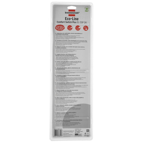 Купить Удлинитель Brennenstuhl Eco-Line Comfort Switch Plus белый  5346688. Характеристики, отзывы и цены в Донецке