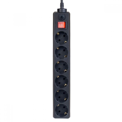 Купить Сетевой фильтр Perfeo POWER+ PF-PP-6/3.0-B черный  9172312. Характеристики, отзывы и цены в Донецке