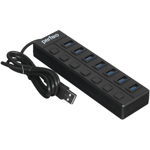 Купить USB-разветвитель Perfeo PF-H036  5481788. Характеристики, отзывы и цены в Донецке