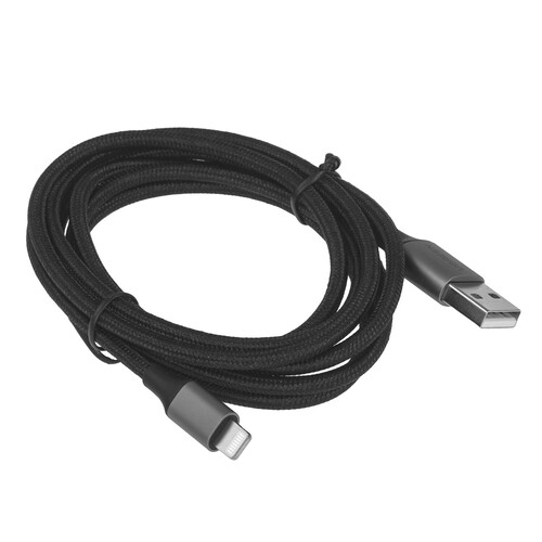 Купить Кабель круглый Ugreen Lightning 8-pin MFI - USB 2.0 Type-A черный 1.5 м  9983440. Характеристики, отзывы и цены в Донецке