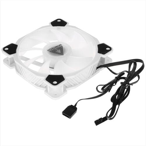 Купить Комплект вентиляторов Montech Z3 PRO ARGB PWM FAN  белый  4885107. Характеристики, отзывы и цены в Донецке