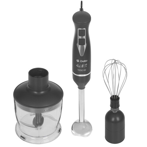 Купить Блендер погружной DELTA DL-7061A серый  9235451. Характеристики, отзывы и цены в Донецке
