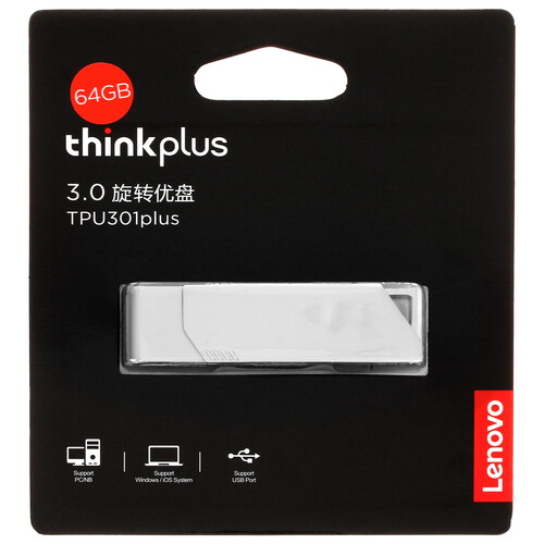 Купить Память USB Flash 64 ГБ Lenovo ThinkPlus Spin Drive Plus [36005623]  5416010. Характеристики, отзывы и цены в Донецке