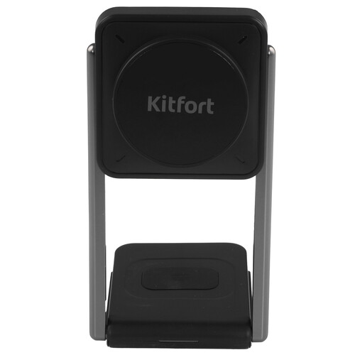 Купить Беспроводное зарядное устройство Kitfort КТ-3754 черный  9283652. Характеристики, отзывы и цены в Донецке