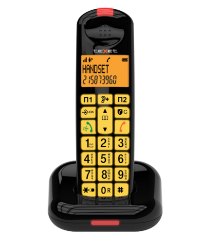 Купить Телефон беспроводной (DECT) teXet TX-D7855A  9046518. Характеристики, отзывы и цены в Донецке