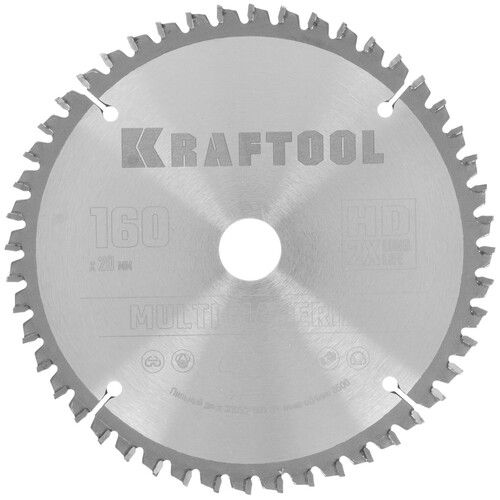 Купить Диск пильный KRAFTOOL 36953-160-20  9107994. Характеристики, отзывы и цены в Донецке