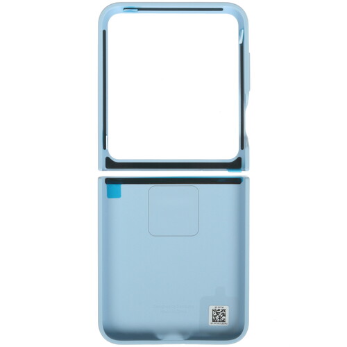 Купить Накладка  Samsung Silicone Case для Samsung Galaxy Z Flip6 голубой  5472518. Характеристики, отзывы и цены в Донецке