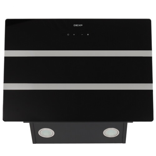 Купить Вытяжка наклонная DEXP IH60-SV0 RGB черный/серебристый  9226037. Характеристики, отзывы и цены в Донецке