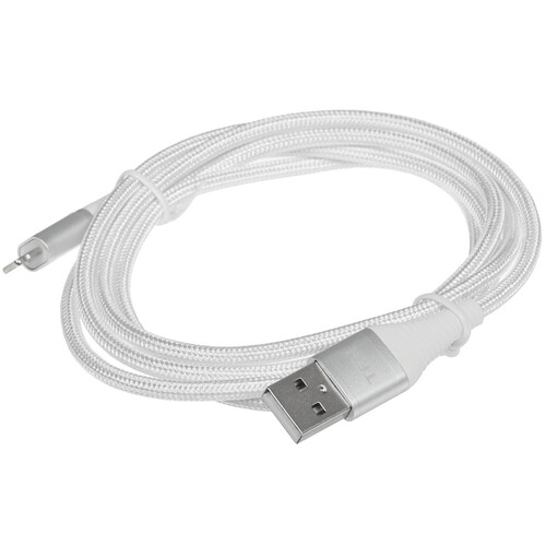 Купить Кабель круглый TFN Lightning 8-pin - USB 2.0 Type-A белый 1.2 м  5616515. Характеристики, отзывы и цены в Донецке