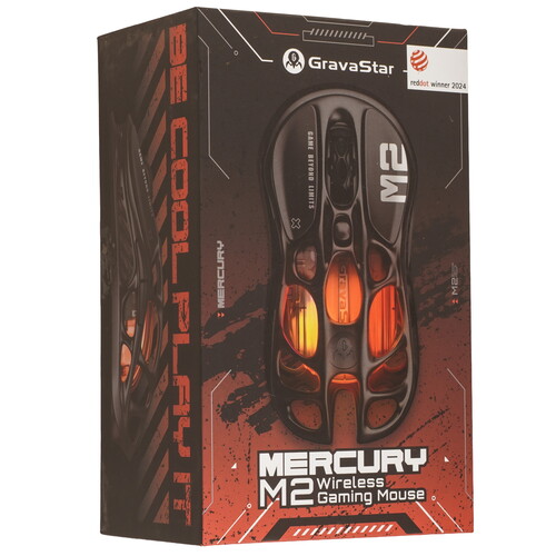 Купить Мышь беспроводная/проводная GravaStar Mercury M2  9276741. Характеристики, отзывы и цены в Донецке