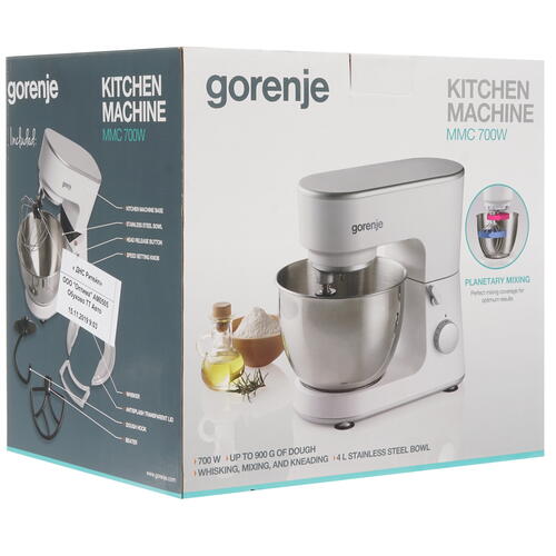 Купить Миксер Gorenje MMC700W белый  8157478. Характеристики, отзывы и цены в Донецке