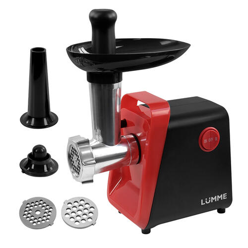 Купить Мясорубка электрическая LUMME LU-MG2112A красный  9071927. Характеристики, отзывы и цены в Донецке