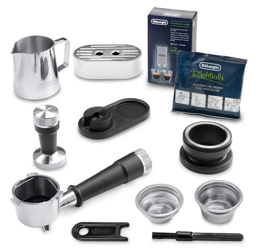 Купить Кофеварка рожковая Delonghi EC9255.M серебристый  5924811. Характеристики, отзывы и цены в Донецке