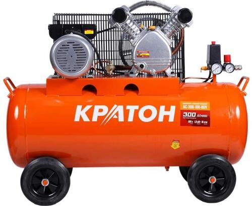 Купить Компрессор поршневой масляный Кратон AC-300-100-BDV  9024848. Характеристики, отзывы и цены в Донецке