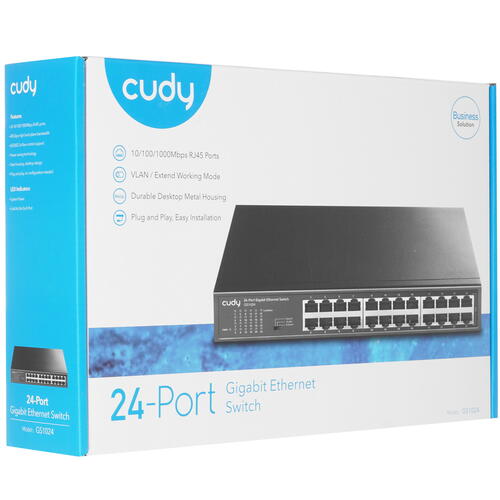 Купить Коммутатор Cudy GS1024  9046073. Характеристики, отзывы и цены в Донецке