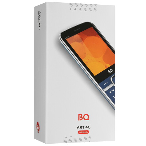 Купить Сотовый телефон BQ 2800L Art 4G черный/серебристый  9111971. Характеристики, отзывы и цены в Донецке