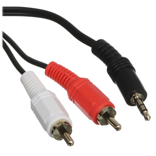 Купить Кабель соединительный   GoPower 3.5 mm jack - RCA x2 черный  5479619. Характеристики, отзывы и цены в Донецке