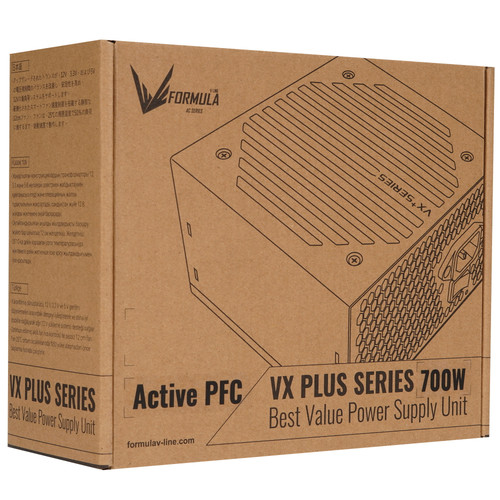 Купить Блок питания Formula VX PLUS 700 [VX-700 PLUS] черный  5614590. Характеристики, отзывы и цены в Донецке