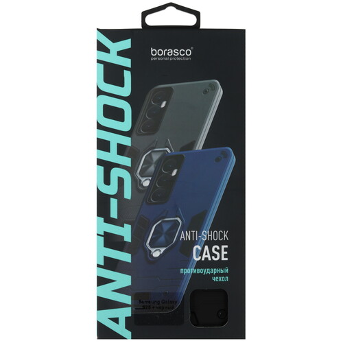 Купить Накладка  BoraSCO Anti-Shok Case для Samsung Galaxy S25+ черный  5605524. Характеристики, отзывы и цены в Донецке