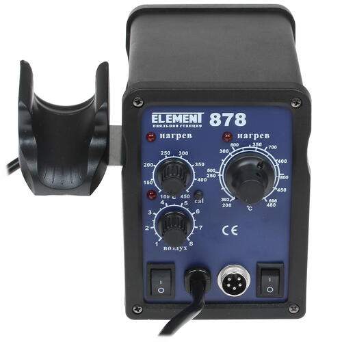 Купить Паяльная станция ELEMENT 878  8105947. Характеристики, отзывы и цены в Донецке