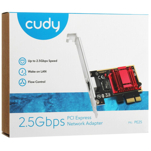 Купить Сетевая карта Cudy PE25  9046092. Характеристики, отзывы и цены в Донецке