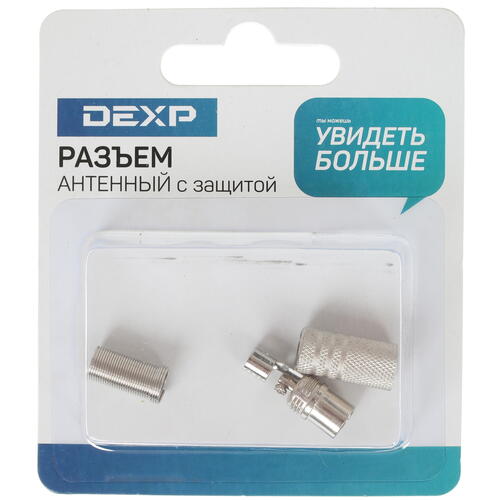 Купить Антенный переходник DEXP TV - RG6  1071916. Характеристики, отзывы и цены в Донецке