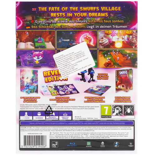 Купить Игра The Smurfs: Dreams Reverie Edition (PS4)  5610820. Характеристики, отзывы и цены в Донецке