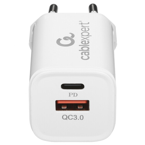 Купить Сетевое зарядное устройство Cablexpert MP3A-PC-42 белый  9064741. Характеристики, отзывы и цены в Донецке