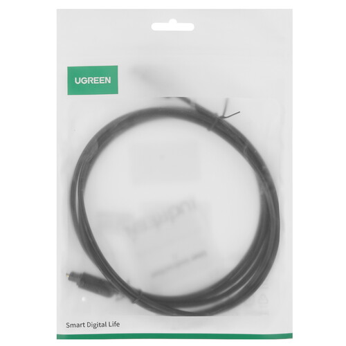 Купить Кабель оптический  Ugreen ODT Toslink - ODT Toslink черный  9147620. Характеристики, отзывы и цены в Донецке