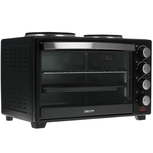 Купить Мини-печь DEXP VN-3016 HP черный  4766155. Характеристики, отзывы и цены в Донецке