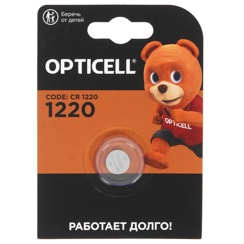 Купить Батарейка Opticell Specialty CR1220  5487333. Характеристики, отзывы и цены в Донецке